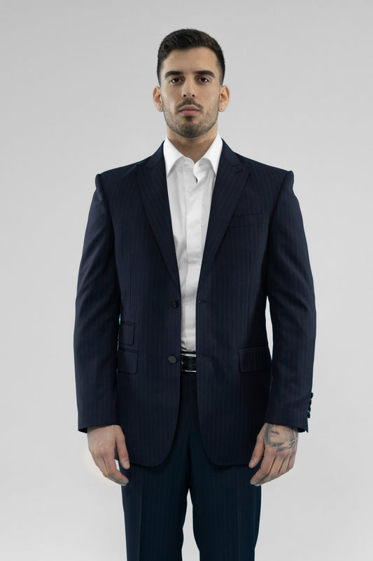 tuxedo blue suit for men