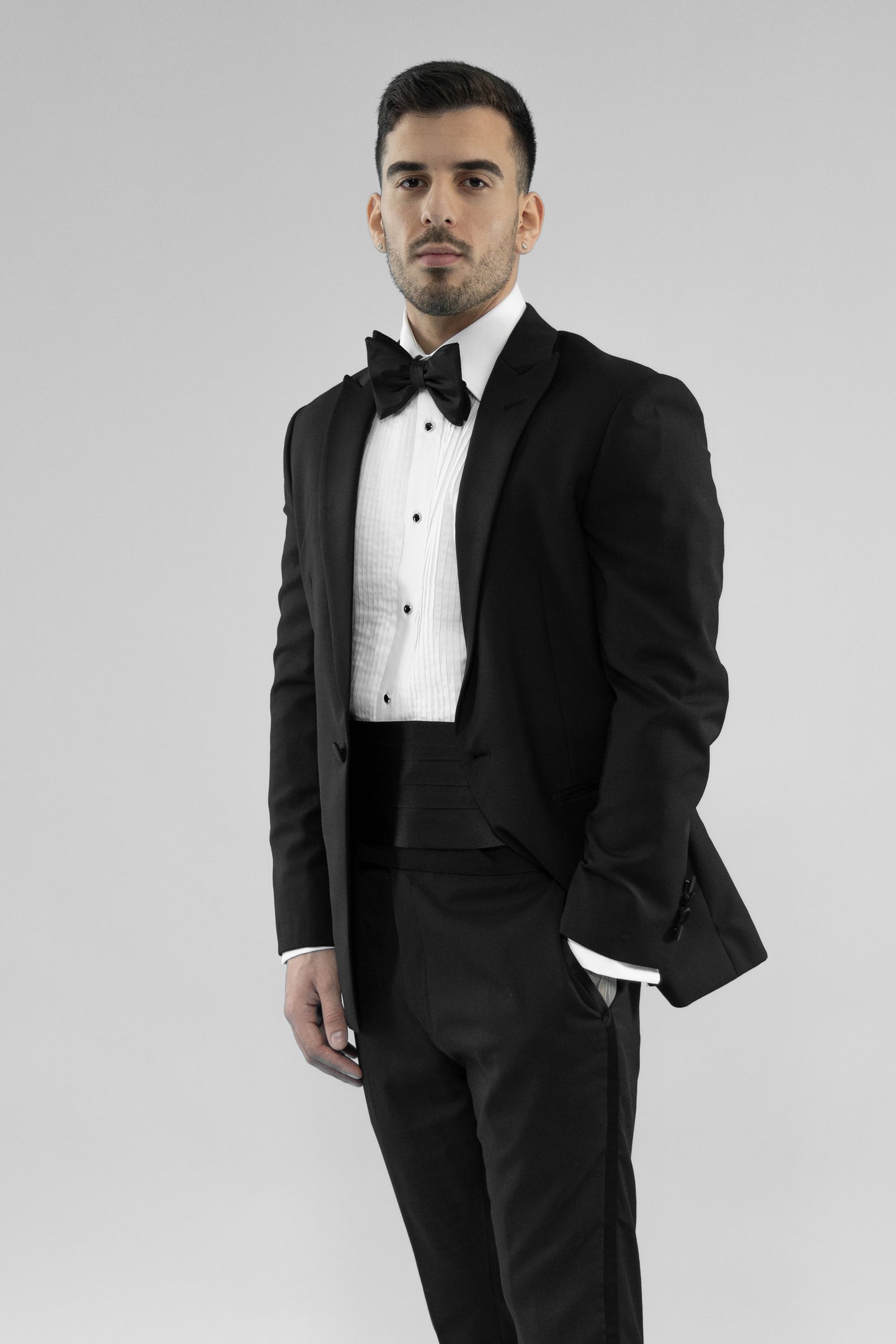Buy black tuxedo with bow tie
